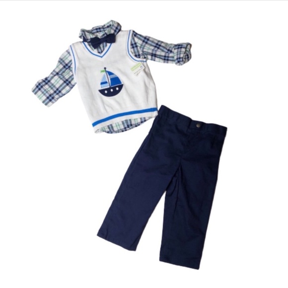 Outfit Baby Boy 3 pc Set Size 24 Months